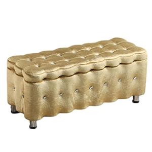 KAYEF Caja otomana de Almacenamiento Reposapiés otomano de…