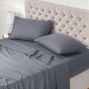 Utopia Bedding Juego de Sabanas 4 Piezas 150x200 - Poliéste…