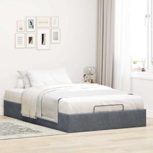Festnight Cama Canape 120 x 190 cm, Cama Tapizada 120 x 190…