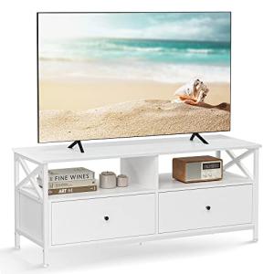 VASAGLE Mueble de TV, Mesa de TV de hasta 55 Pulgadas, Larg…