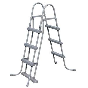Bestway 58330 - Escalera para piscinas de 107 cm, sin plata…