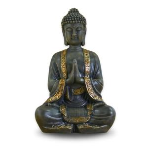 zen' Light grande estatua Buda mediación, resina, Bonze, 37…