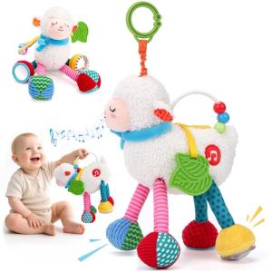 hahaland Juguetes Bebes 6-12 Meses - Sonajero Musical de Pe…