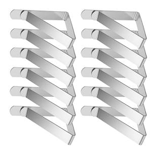 MEIRRAI Sujeta Manteles de Mesa Exterior, 12 Pcs Pinzas de…