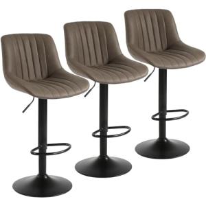 Youhauchair Taburetes Altos de Cocina Juego de 3, Taburete…