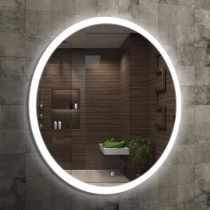 Home Glow Venti 50cm Espejo de baño Redondo con Luces LED,…