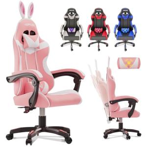 JUPPLIES Silla Gaming Profesional con Masajeador - Silla de…