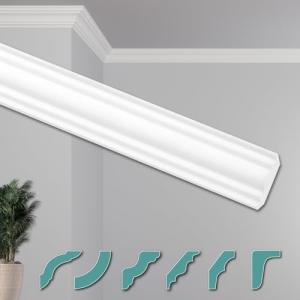 HEXIMO Molduras de Techo Modernas XPS Poliestireno Blanco,…