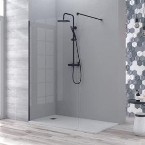 Mampara de Ducha Fijo Frontal | Panel Pantalla Fijo Ducha d…