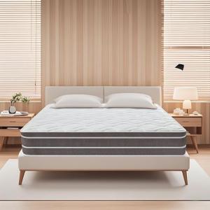 Colchón 140x190 - 25 cm, Memory Foam y Muelles Ensacados -…