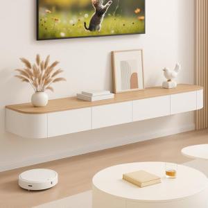 Mueble TV Suspendido Moderna | Consola de Medios de Entrete…