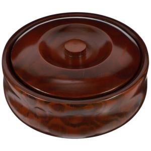 Amosfun Caja De Aperitivos De Madera Con Tapa Tazón Para Fr…