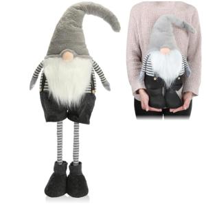 com-four® Gnomo XXL Grande con Patas telescópicas - Figura…