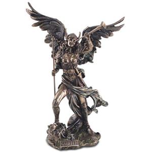 SIGRIS Decor and Go Arcangel Gabriel Figuras de Bronce al E…