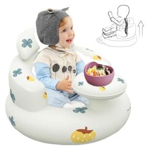 Asiento inflable para bebés de 3 meses en adelante, taburet…