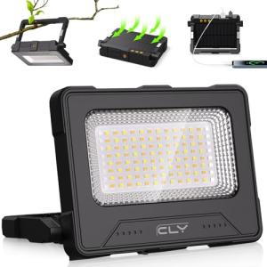 Foco LED Recargable 60W, CLV Luz de Trabajo Portatil Recarg…