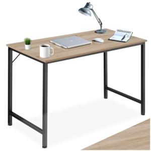 tectake® Mesa Escritorio de Madera con Estructura Resistent…