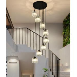 Kinbolas Candiles De Techo Colgantes Cristal K9 Modernos,La…