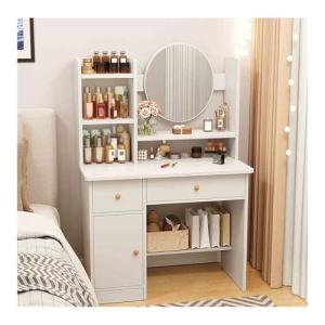 Escritorio de Maquillaje para Dormitorio, tocador con Espej…