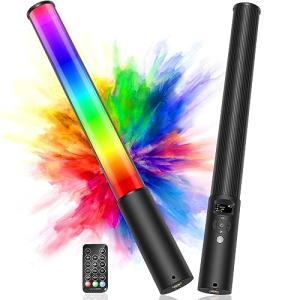LUXCEO P400 RGB Varita de luz de Video con Pantalla LCD,CRI…