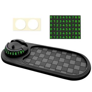 Puasok Alfombrilla Antideslizante Coche 3 en 1 con Soporte…