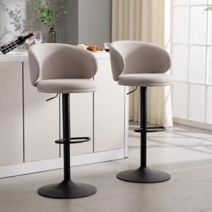 chairus Juego 2 de Taburetes de Bar Altura Ajustable Tabure…