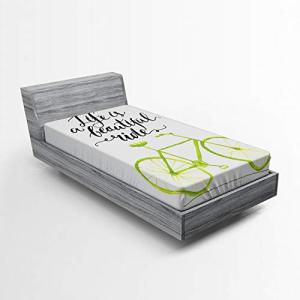 ABAKUHAUS Bicicleta Sábana Elastizada, La Vida es un Paseo…