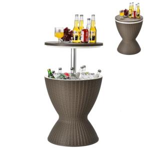 SOARS 3 En 1 Mesa Nevera para Jardín, 30L Cool Bar con Enfr…