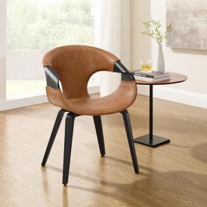 Zouron - Silla de Comedor (Diseño de Madera Doblada), 1 Pie…