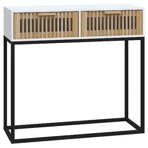 Annlera Mesa consola para pasillo, mesa auxiliar, mesa de s…