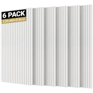 TONOR 6 Paquetes Paneles Acusticos Grande, 120x60x0,9cm Pan…
