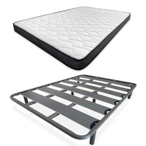 amuéblate online - Cama Completa con Colchón Fit Reversible…