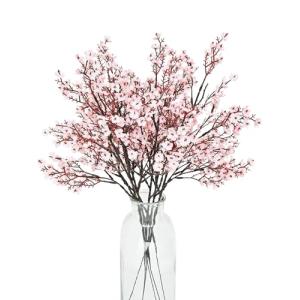 Genérico Flores 3 Unidades de 50 cm Flores Artificiales de…