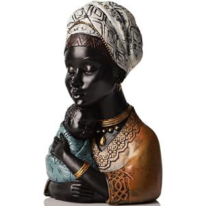 Las Mujeres africanas estatuas Madre Hijo Escultura African…