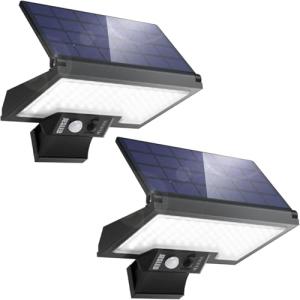 JESLED Luz Solar Exterior, 108LEDs Luz Solar Exterior con S…