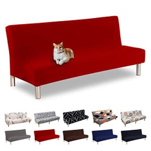 Lydevo Funda de Sofá sin Brazos Funda para Sofá Cama Ajusta…