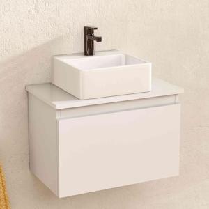 BELLOBATH - Mueble Baño Suspendido con Lavabo de Cerámica C…