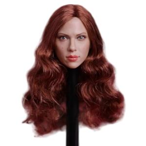 HiPlay Escultura de cabeza femenina a escala 1:6, Scarlett,…