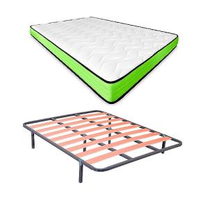 Duérmete Online Cama Completa con Colchón Viscopeque Revers…