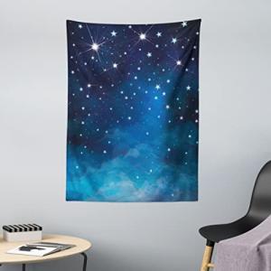 ABAKUHAUS Noche Tapiz de Pared y Cubrecama Suave, Vibrante…