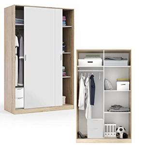 HABITMOBEL Armario Juvenil con CAJONERA incluida Interior,…