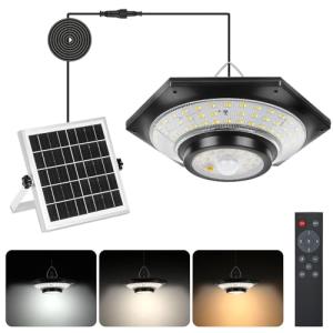 ENCOFT Luz Solares Interior e Exterior, 228 LED Lámparas So…