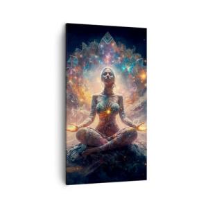 Lienzos decorativos Meditación Yoga Energía Cuadro Sobre Li…