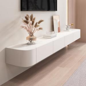 HYANXUE Soporte flotante para TV, estantes de TV montados e…