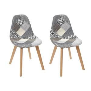 HOME DECO FACTORY HD7317 Juego de 2 sillas de Comedor Multi…
