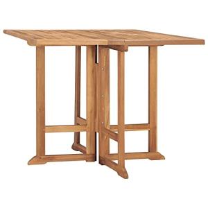 LAPOOH Mesa de Comedor Plegable para jardín Madera de Teca…