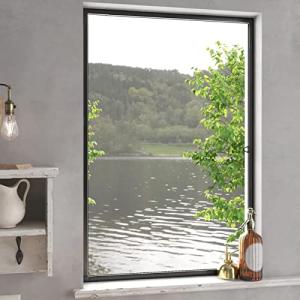 Rantry Mosquitera para ventanas, color antracita, 90 x 120…