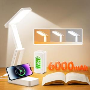 Flexo Led Escritorio, Recargable Batería 6000mAh incorporad…