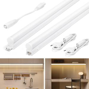 Aigostar Luces para Armarios con Interruptor 12W Luces LED…