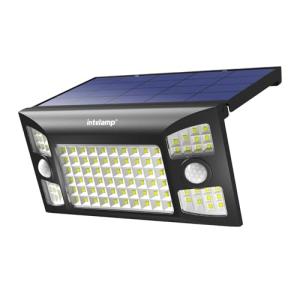 intelamp Luz Solar Exterior, 1300LM/3 Modos Focos Solares E…